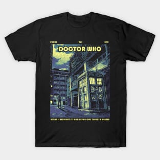 Doctor Who Night Vibe Retro T-Shirt